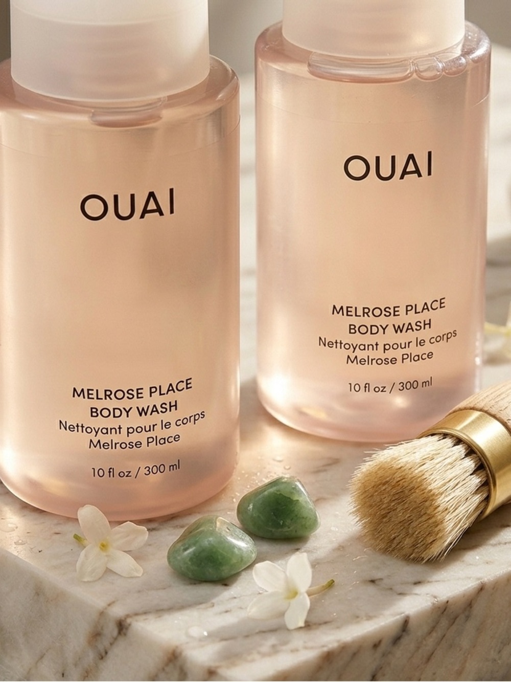 NWT OUAI Melrose Place Body Wash Cleanser 10 oz / 300 ml Double Pack (Set of 2) - Picture 2 of 6